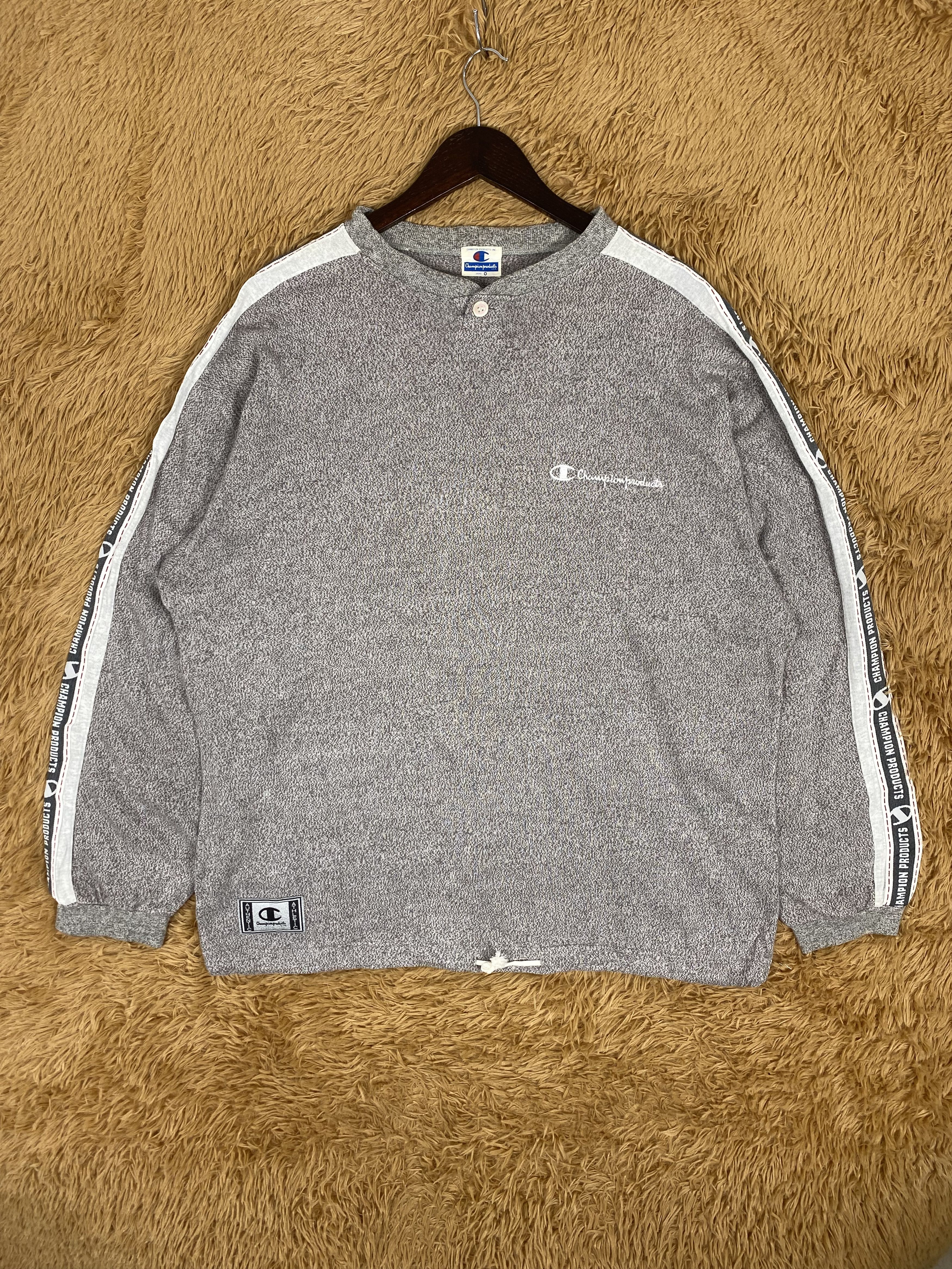 Champion Vintage Champion Tape Sleeve Sweatshirts PS0114 Size US L / EU 52-54 / 3 - 1 Thumbnail