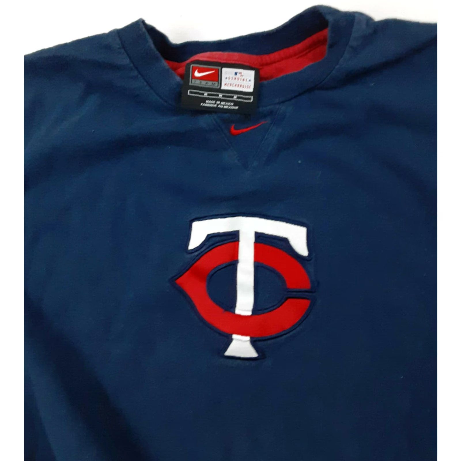 Nike VINTAGE Minnesota Twins Nike Team T-Shirt Blue M Men Short Sleeve Shirt Mens Medium Shirt Size US M / EU 48-50 / 2 - 3 Thumbnail