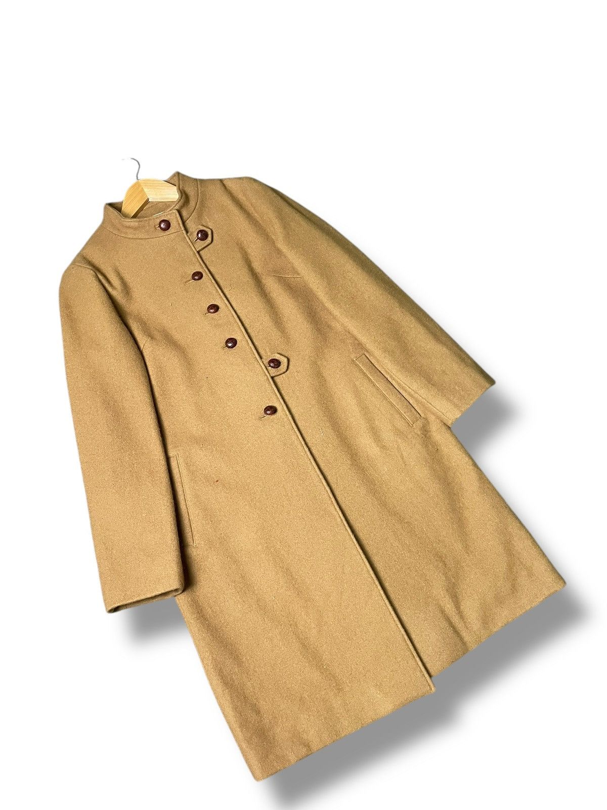 Japanese Brand × Vintage Ballerina Pink Readymade Long Wool Coat (69) Size XXS / US 00 / IT 34 - 4 Thumbnail