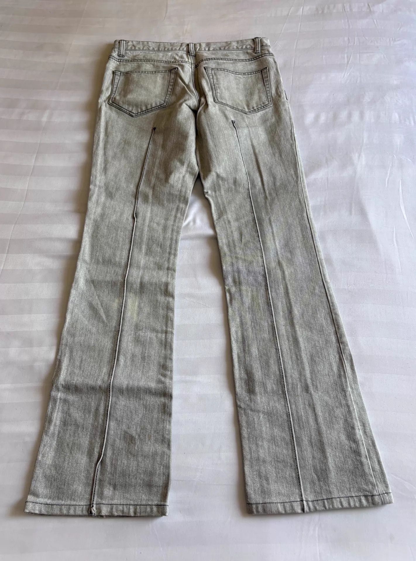 Tornado Mart Tornado Mart Vintage Visual Kei Jeans 3D Stitch 80/106 Size US 34 / EU 50 - 8 Thumbnail