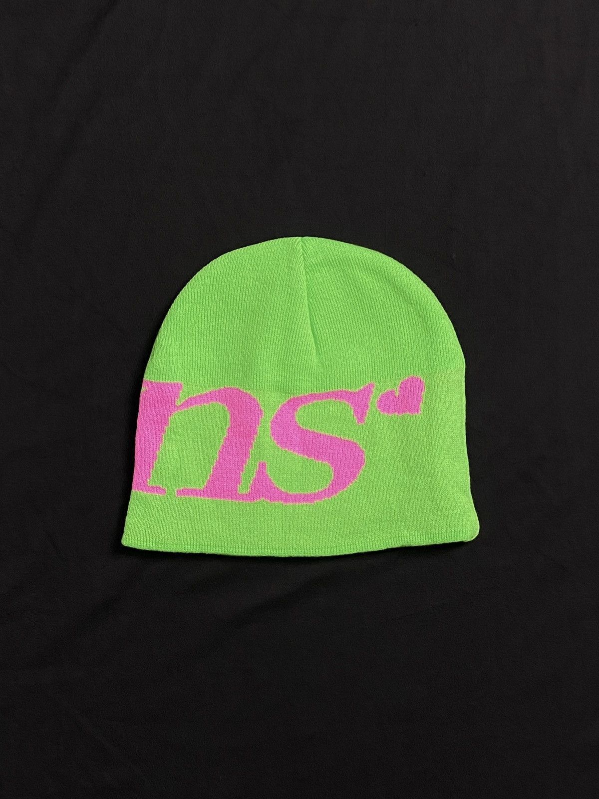 Japanese Brand Deadstock SYŃSORED Logo Blue No Cuff Knit Beanie OS Size ONE SIZE - 3 Thumbnail