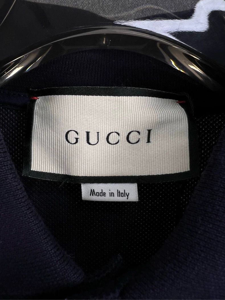 Gucci Gucci Embroidered LOGO short-sleeved POLO 2503-Nextarrow Size US S / EU 44-46 / 1 - 4 Thumbnail