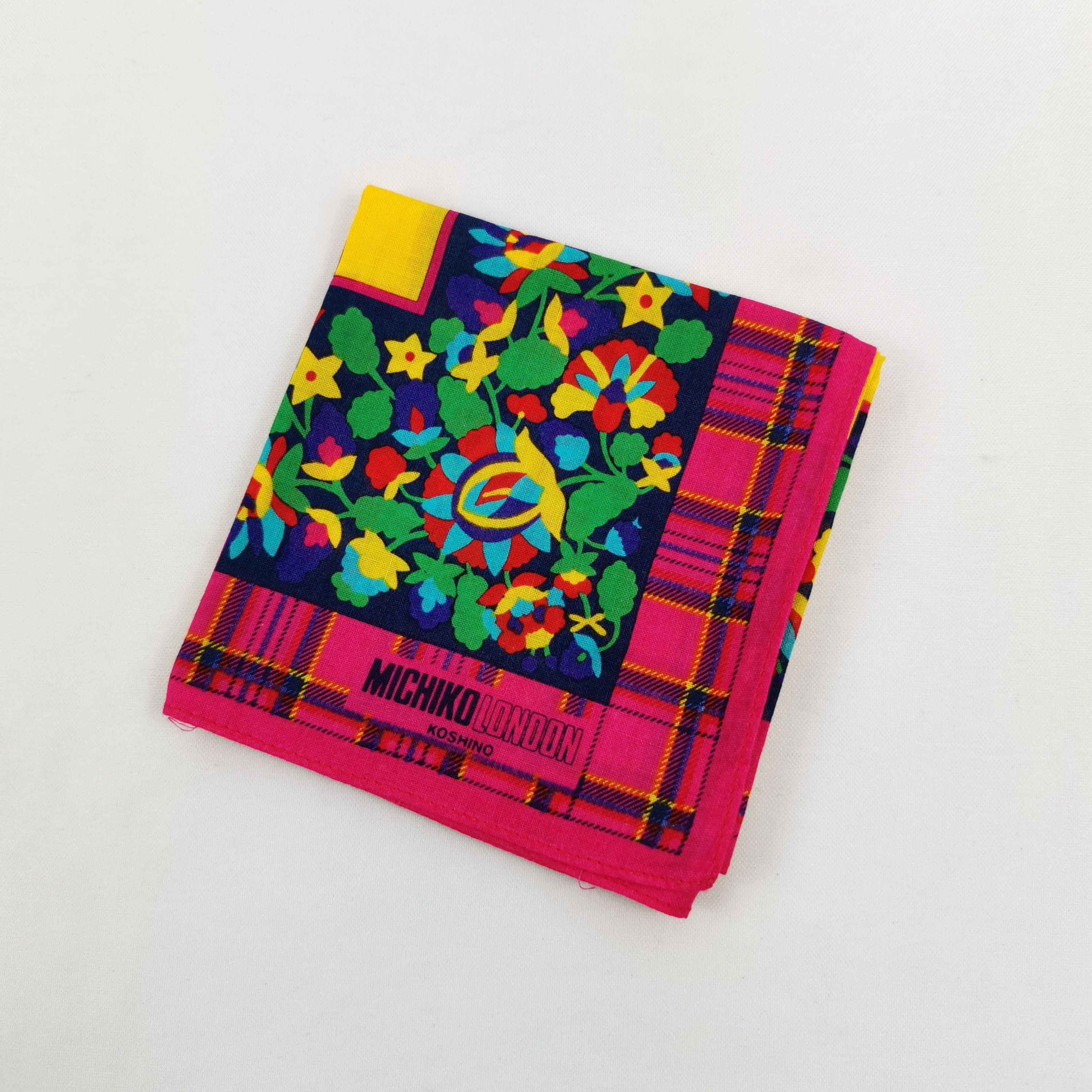 Michiko Koshino London Vintage Michiko London Handkerchief Neckerchief Bandana Size ONE SIZE - 4 Thumbnail