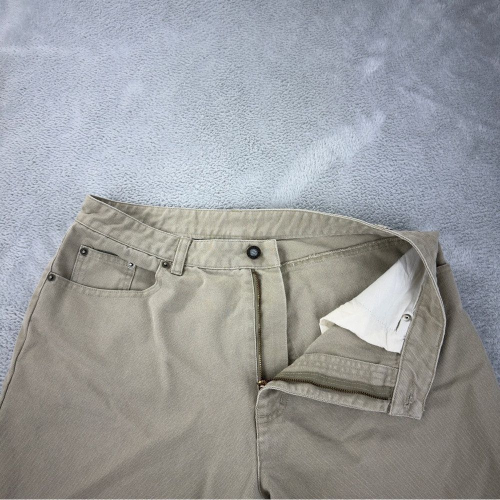 Patagonia Patagonia Women's Size 31x30 Classic Straight Leg Beige Pan Size 31" - 6 Thumbnail