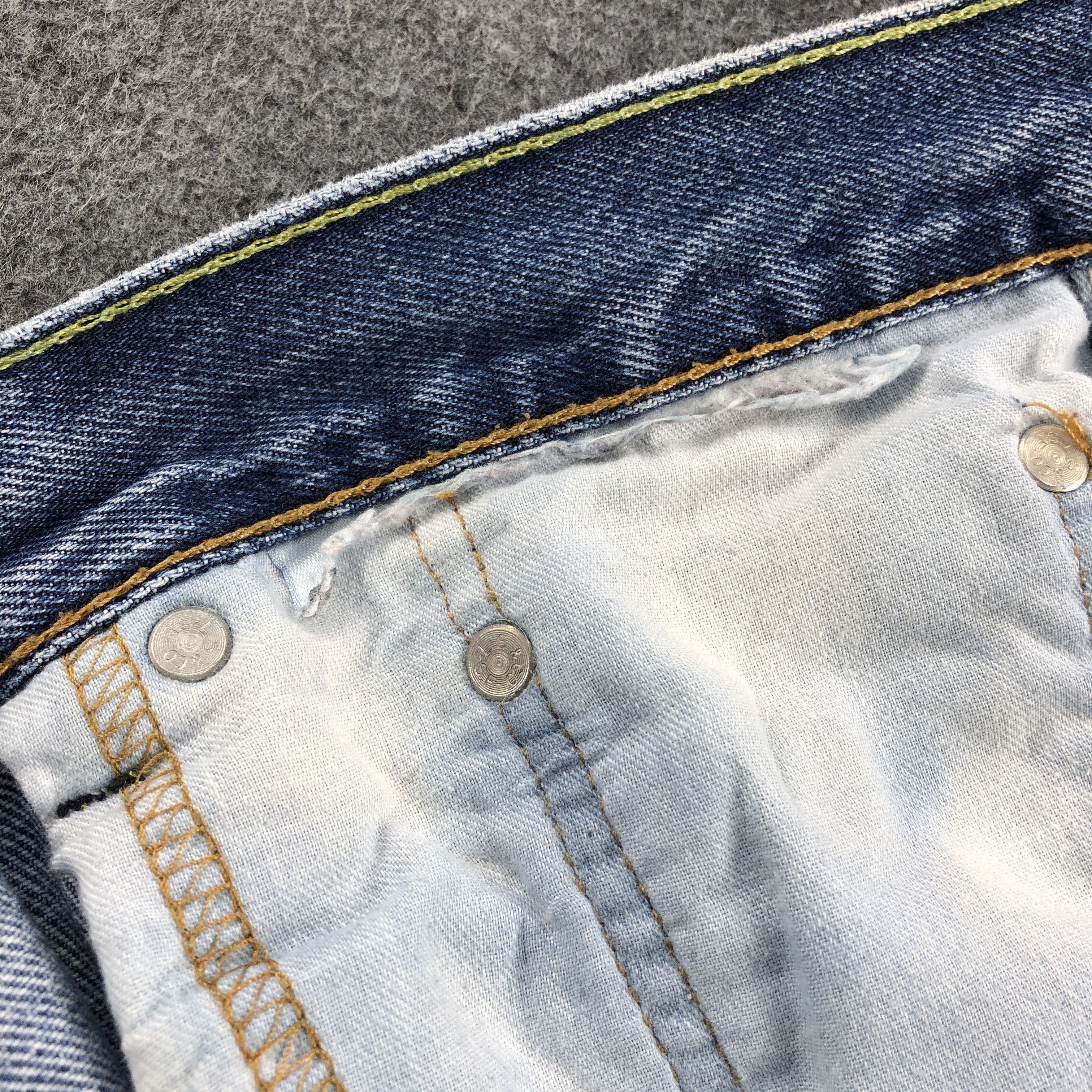 Levi's × Vintage Vintage Distress Levis 505 Jeans-JM1235 Size US 34 / EU 50 - 10 Thumbnail