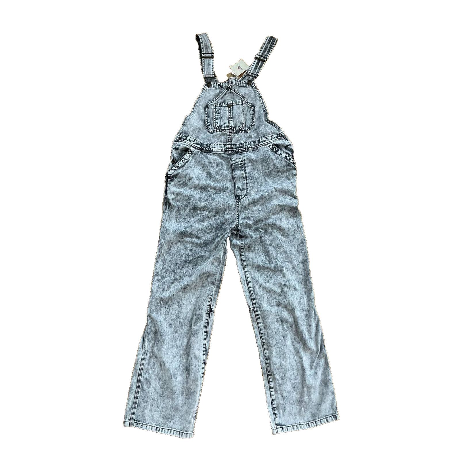 Faherty Faherty Mechanic Overall Storm Jumpsuit Cloud Grey M A000891 Size 30" / US 8 / IT 44 - 3 Thumbnail