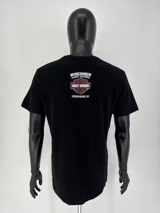 Harley Davidson × Vintage Y2K Harley Davidson Freedom American Flag Tee Size US XL / EU 56 / 4 - 7 Thumbnail