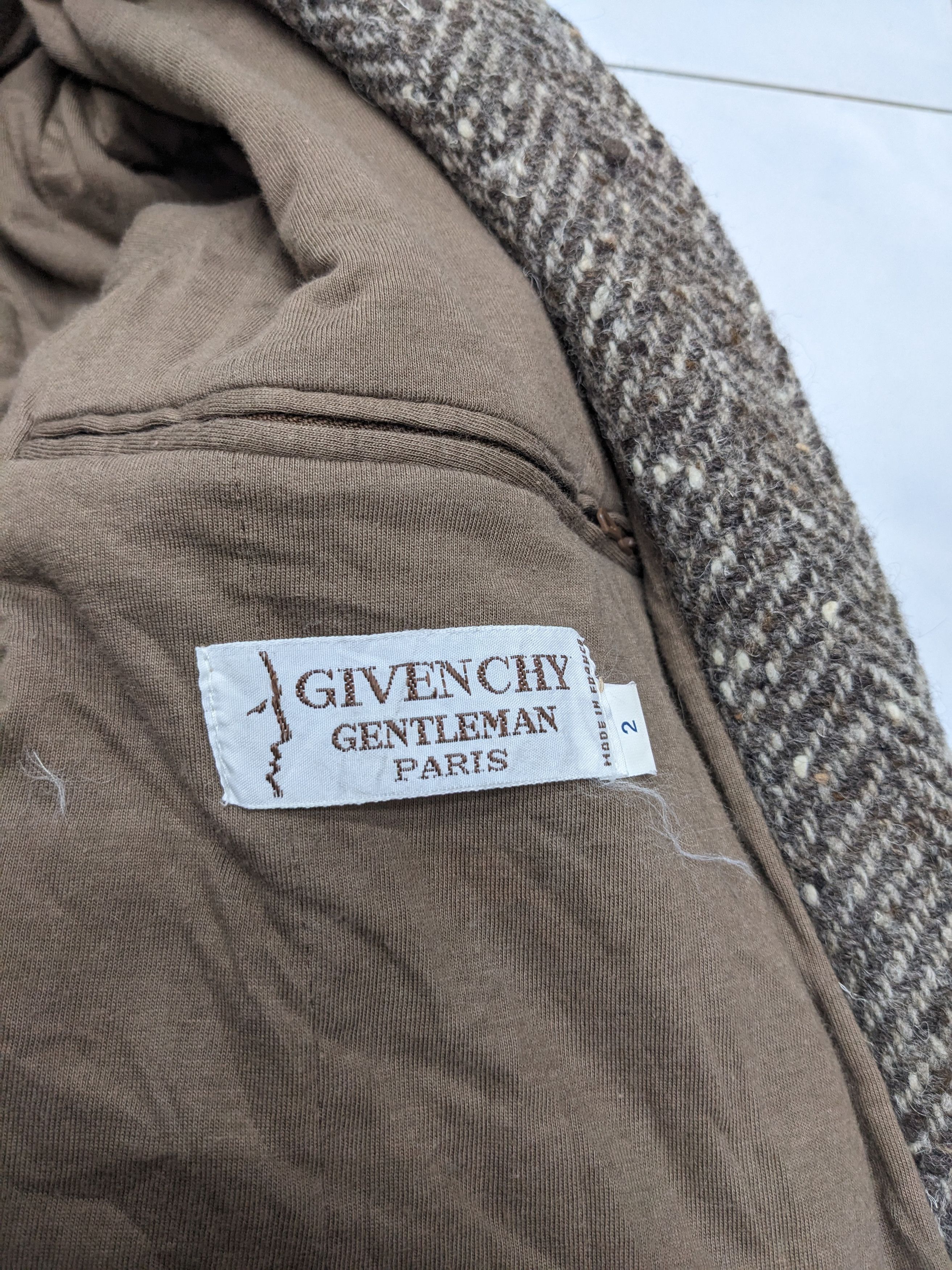 Givenchy GIVENCHY GENTLEMAN PARIS MADE IN FRANCE WOOL JACKET Size US M / EU 48-50 / 2 - 6 Thumbnail