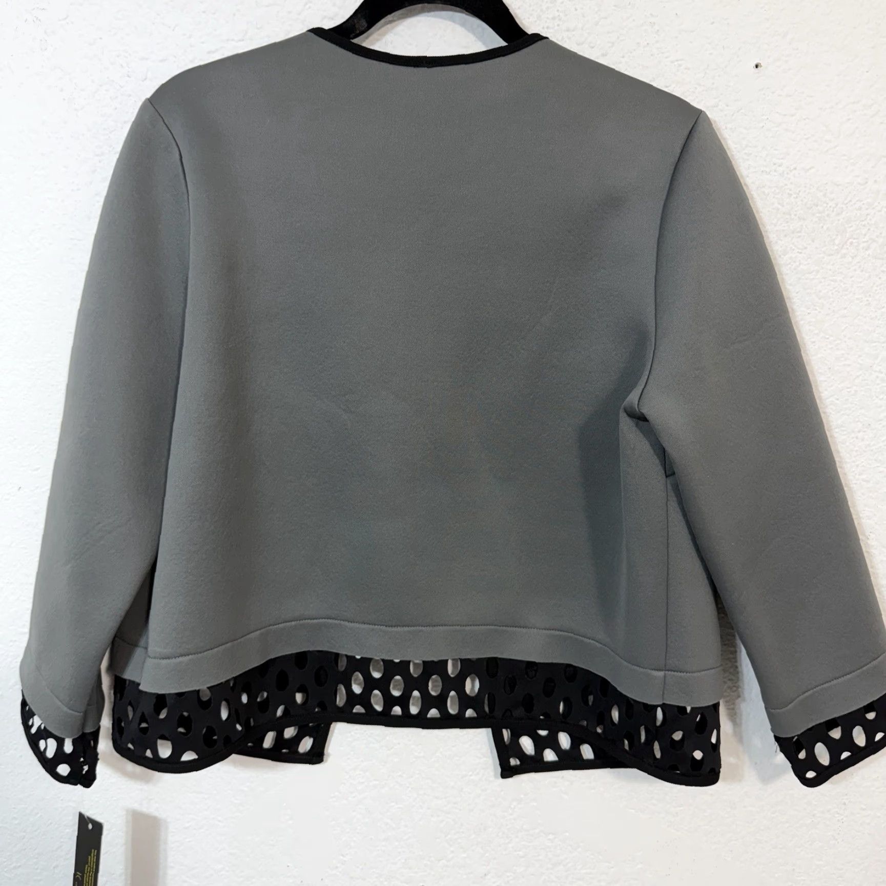 Vintage VINTAGE Connie K Coatigan Women Gray Open Front Cardigan Coat Long Sleeve Size L Size L / US 10 / IT 46 - 6 Thumbnail