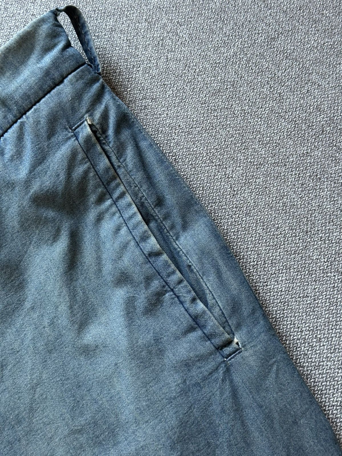 Prada Prada vintage 2000's indigo blue faded pants Size US 34 / EU 50 - 6 Thumbnail