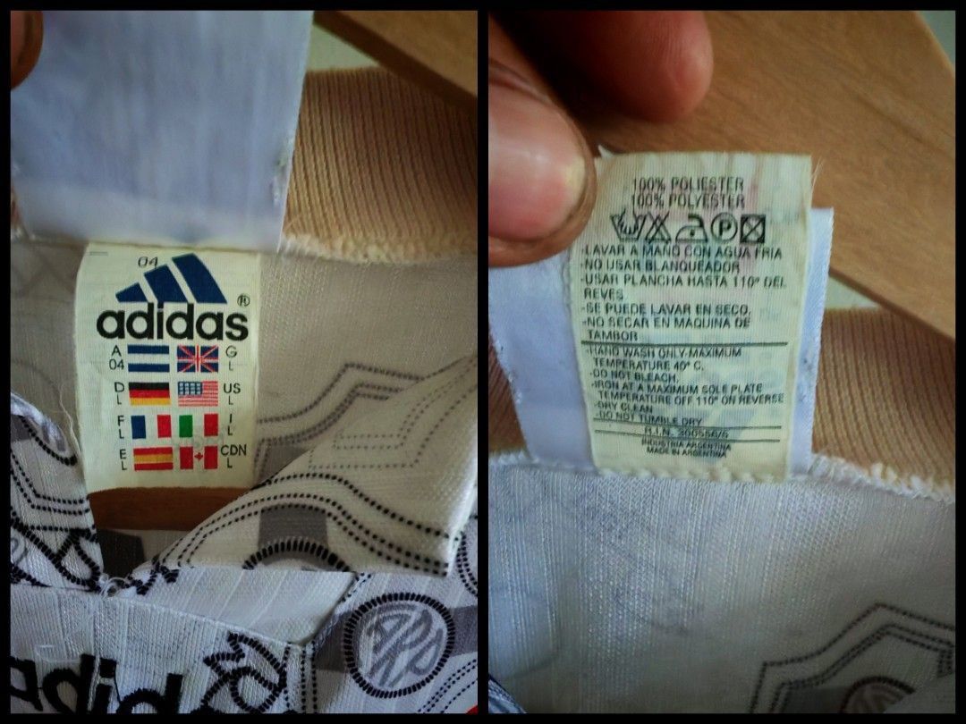 Adidas Adidas River Plate 96–98 Home LS Jersey Size US S / EU 44-46 / 1 - 9 Thumbnail