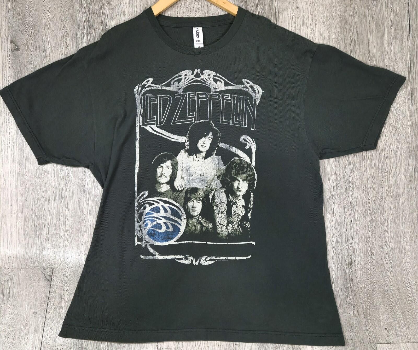 Tultex Led Zeppelin 1969 Band Promo Photo Classic Rock Sz XL #12 Size US XL / EU 56 / 4 - 1 Thumbnail