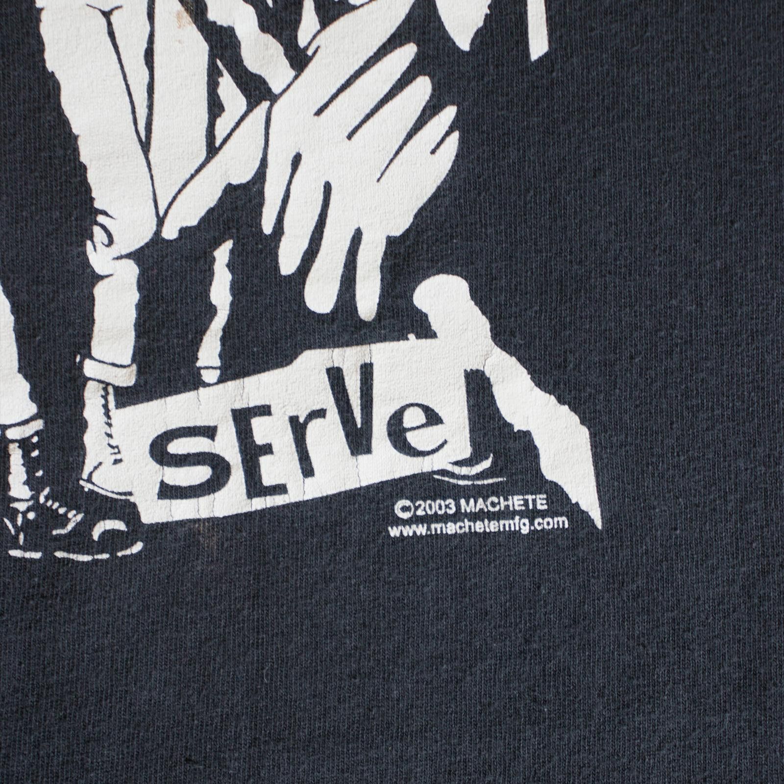 Vintage 2003 The Unseen Protect And Serve Tee Size US M / EU 48-50 / 2 - 3 Thumbnail