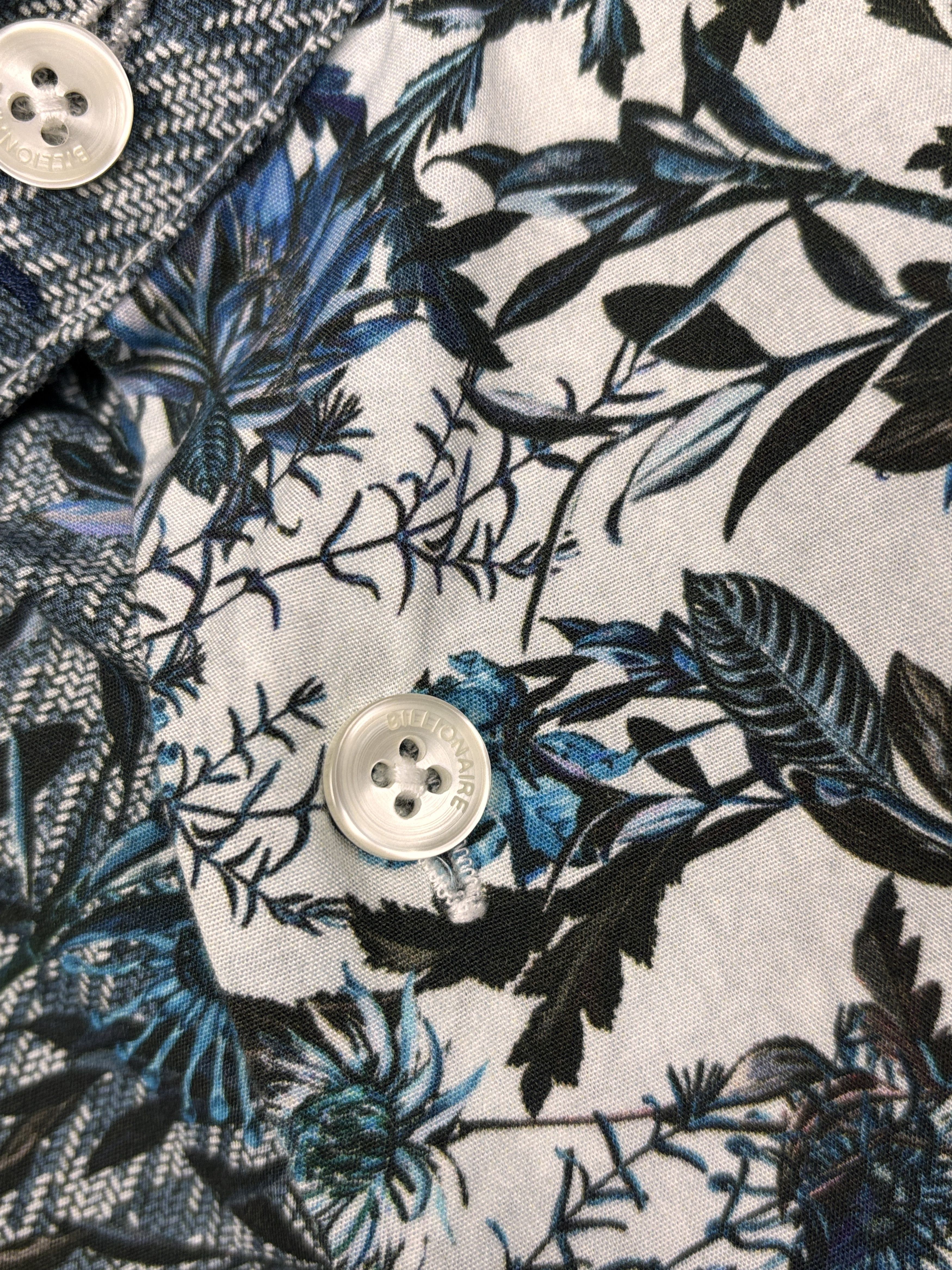 Billionaire Couture Billionaire Italian Couture Floral Long Sleeve Dress Shirt Size US M / EU 48-50 / 2 - 4 Thumbnail