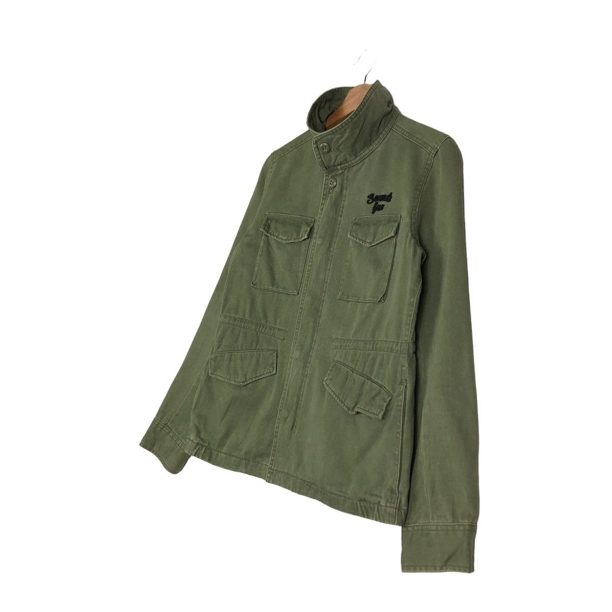 Japanese Brand × Vintage 🔥VINTAGE CARGO JACKET MILITARY MULTI POCKET MOUSSY JAPAN Size US S / EU 44-46 / 1 - 3 Thumbnail