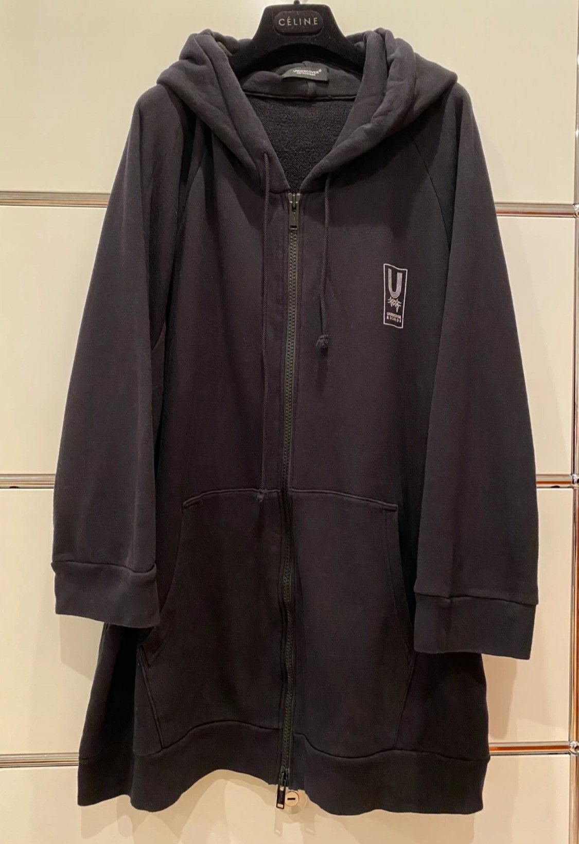Under cover atomosphere over sized hoodie