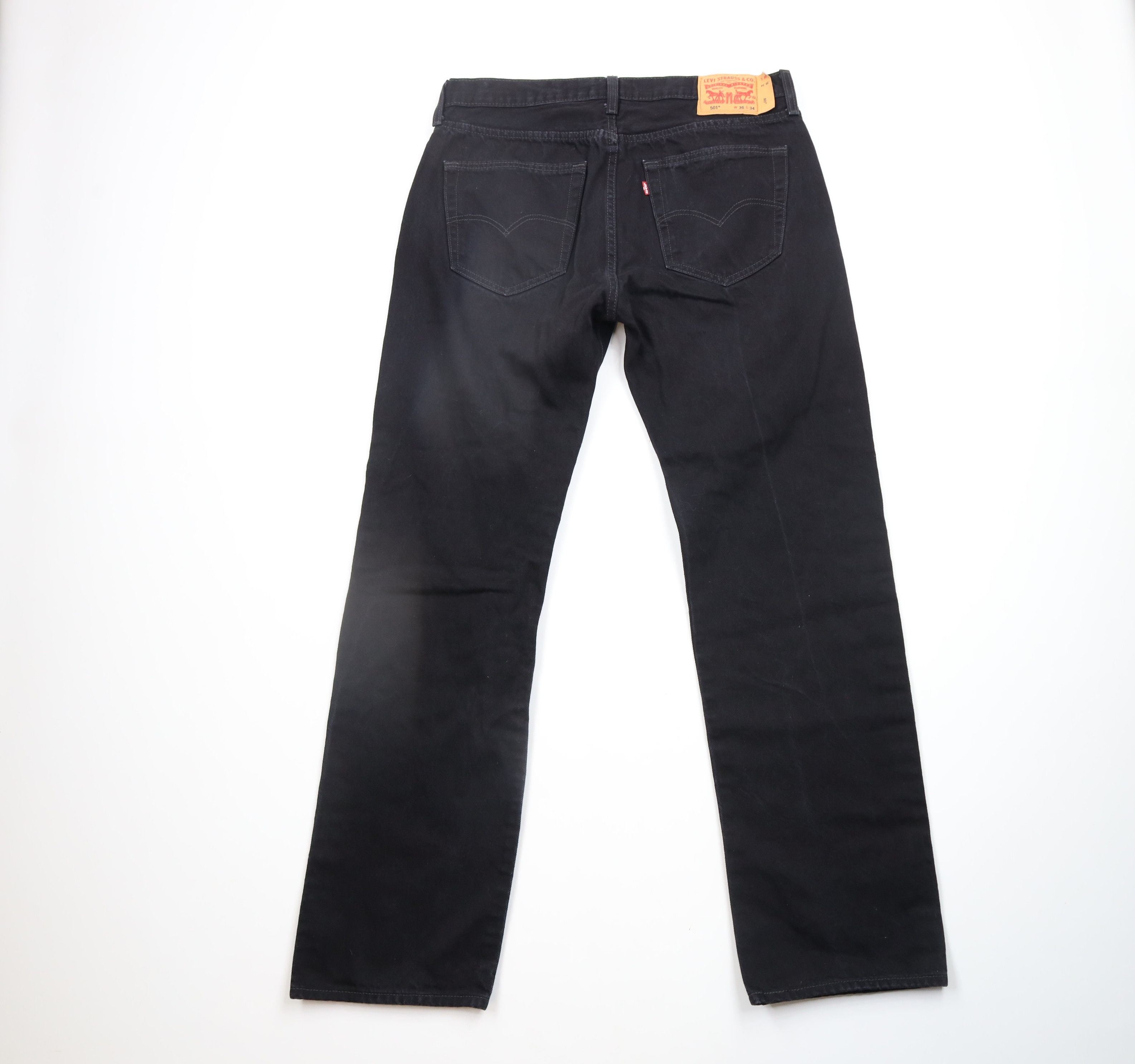 Levi's Vintage Y2K Levis 501xx Button Fly Original Fit Denim Jeans Size US 36 / EU 52 - 9 Thumbnail