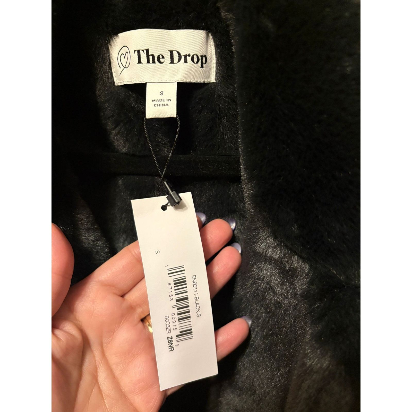 Other The Drop Cavalla Vegan Leather Moto Jacket Black S Size S / US 4 / IT 40 - 8 Thumbnail