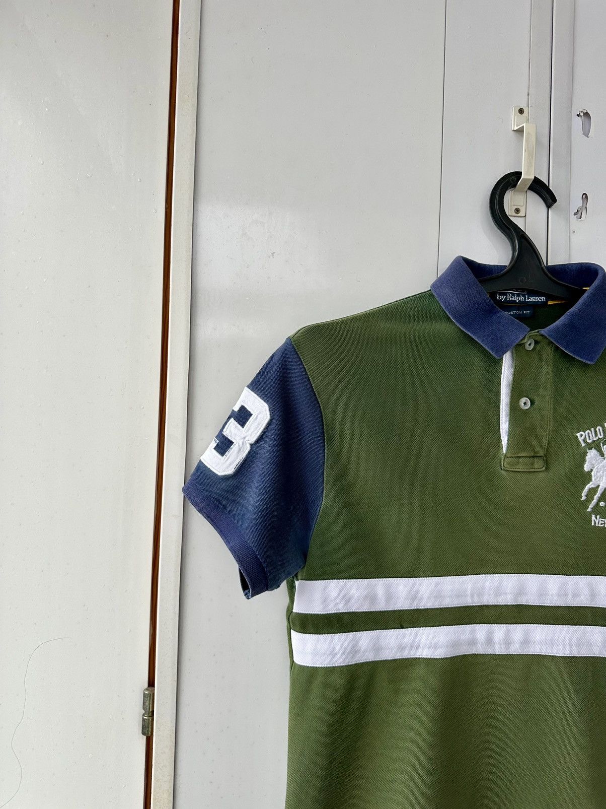 Polo Ralph Lauren Vintage Polo Ralph Lauren Green Polos Big Logo Size US S / EU 44-46 / 1 - 3 Thumbnail