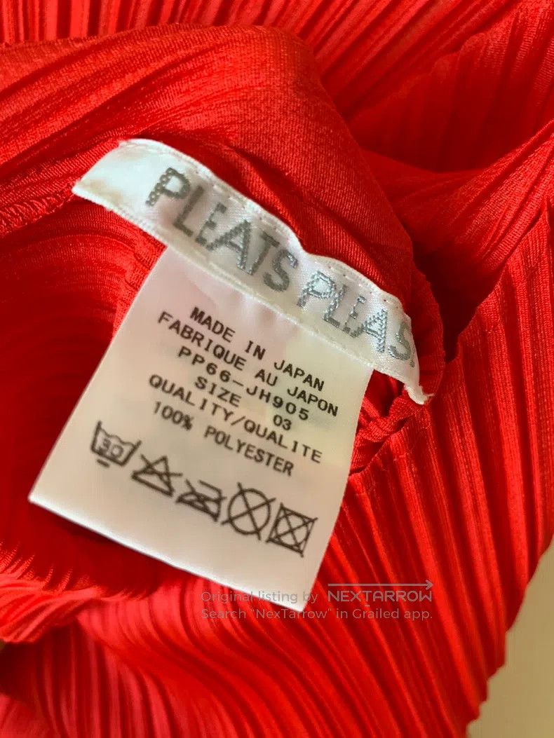 Issey Miyake Issey Miyake Sleeveless Red Dress Size L / US 10 / IT 46 - 3 Thumbnail