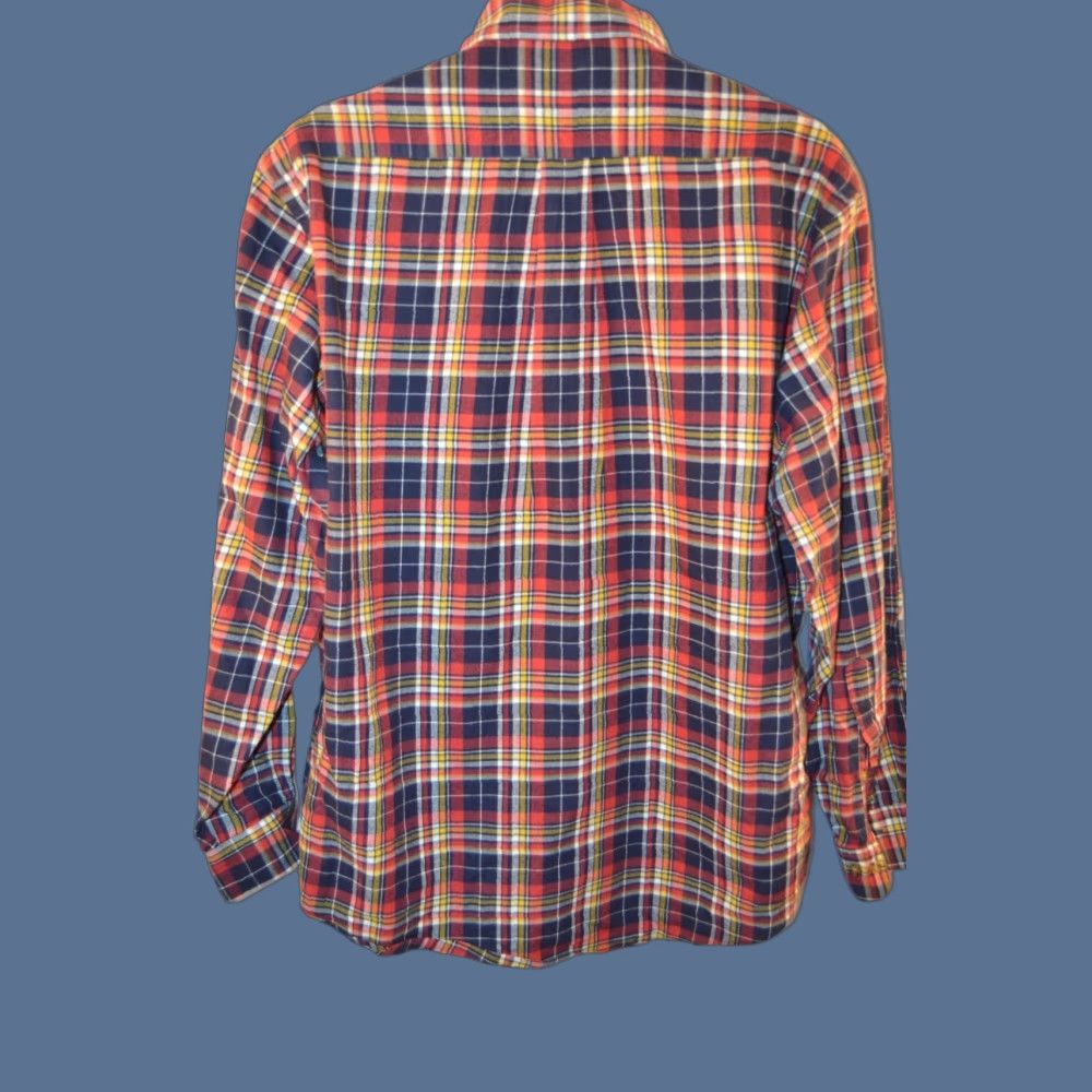 Brooks Brothers Brooks Brothers Shirt L/S Flannel Red Plaid Cotton Regular Fit Mens M Button-Up Casual Workwear Size US M / EU 48-50 / 2 - 1 Thumbnail