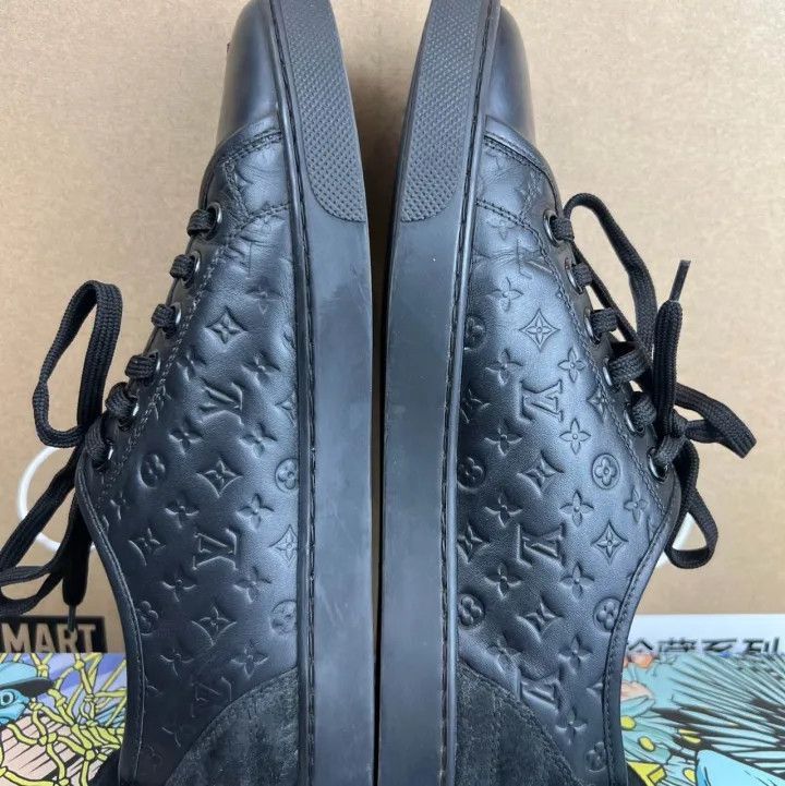 Louis Vuitton Louis Vuitton Black Casual Sneakers -2508 Size US 6.5 / EU 39-40 - 6 Thumbnail