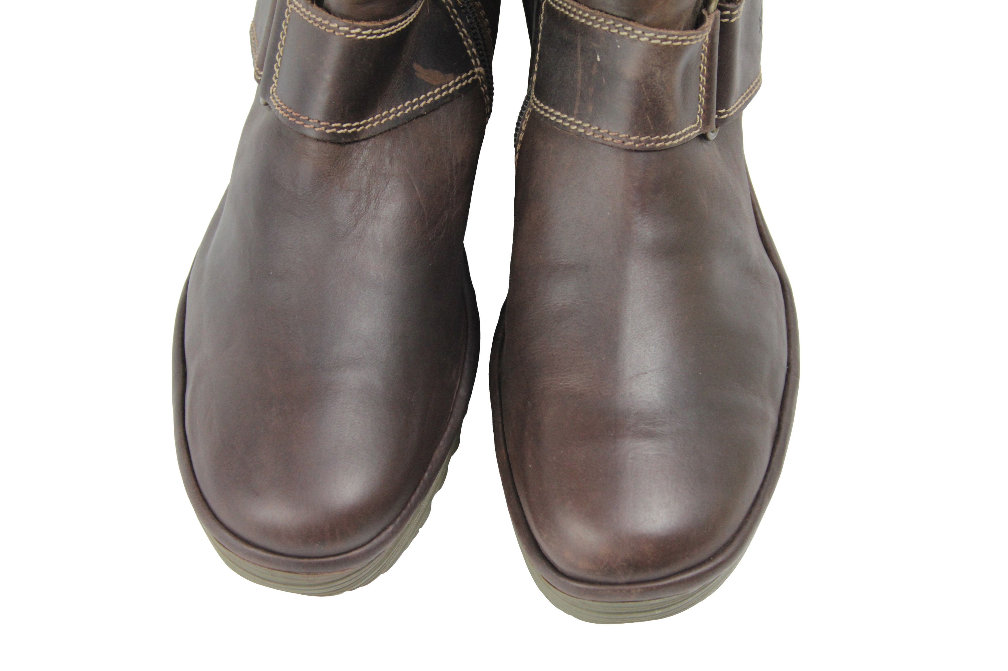 Fly London 00S Y2K Avant Garde Wedge Straps Boots Vintage Size US 11 / IT 41 - 5 Thumbnail