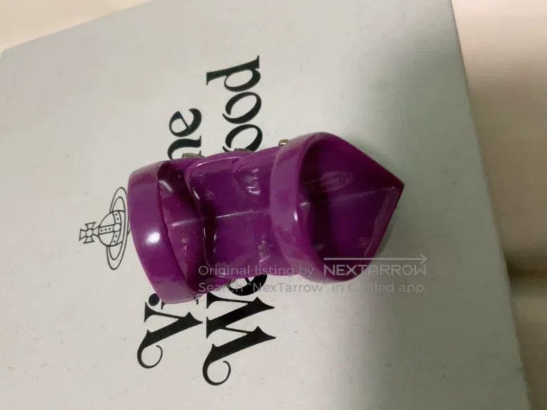 Vivienne Westwood Vivienne Westwood size M Diamond Armor Ring Size ONE SIZE - 3 Thumbnail