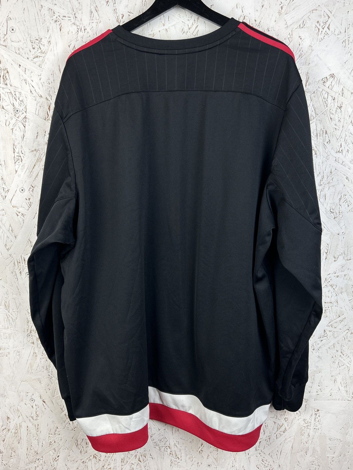 Adidas Adidas Ajax Amsterdam 2015/16 Training Sweatshirt Crewneck Size US XXL / EU 58 / 5 - 5 Thumbnail