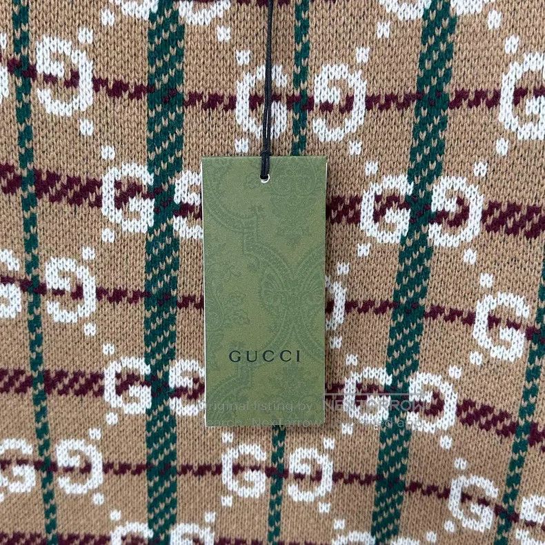 Gucci Gucci Jacquard full-print knitted dress Size M / US 6-8 / IT 42-44 - 6 Thumbnail