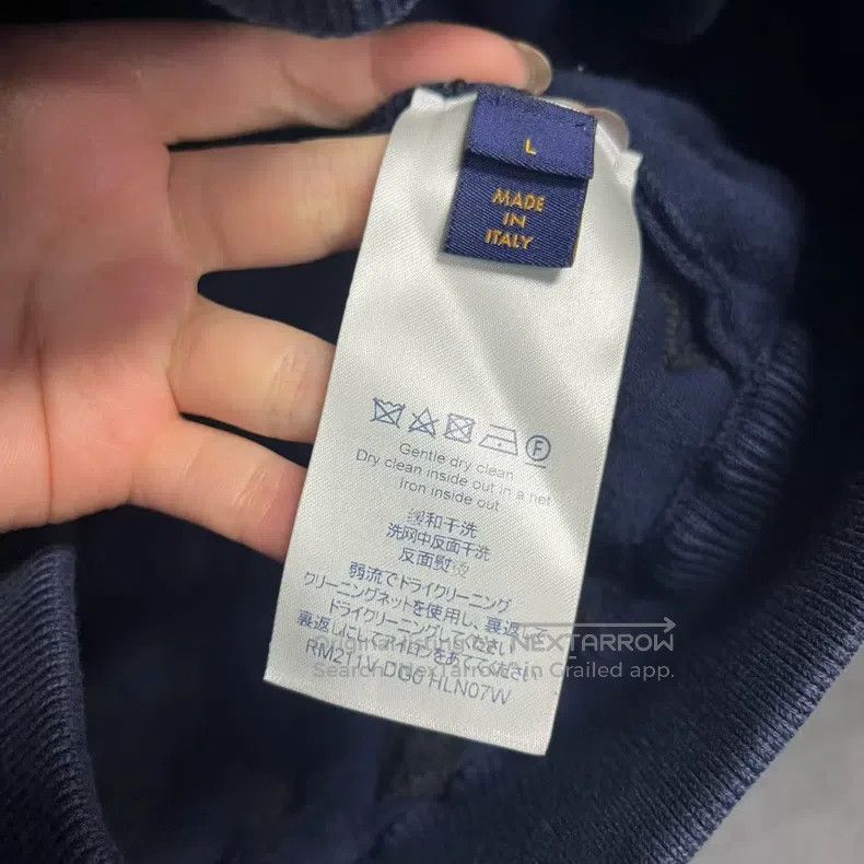 Louis Vuitton Louis Vuitton Blue bomber jacket Size US L / EU 52-54 / 3 - 3 Thumbnail