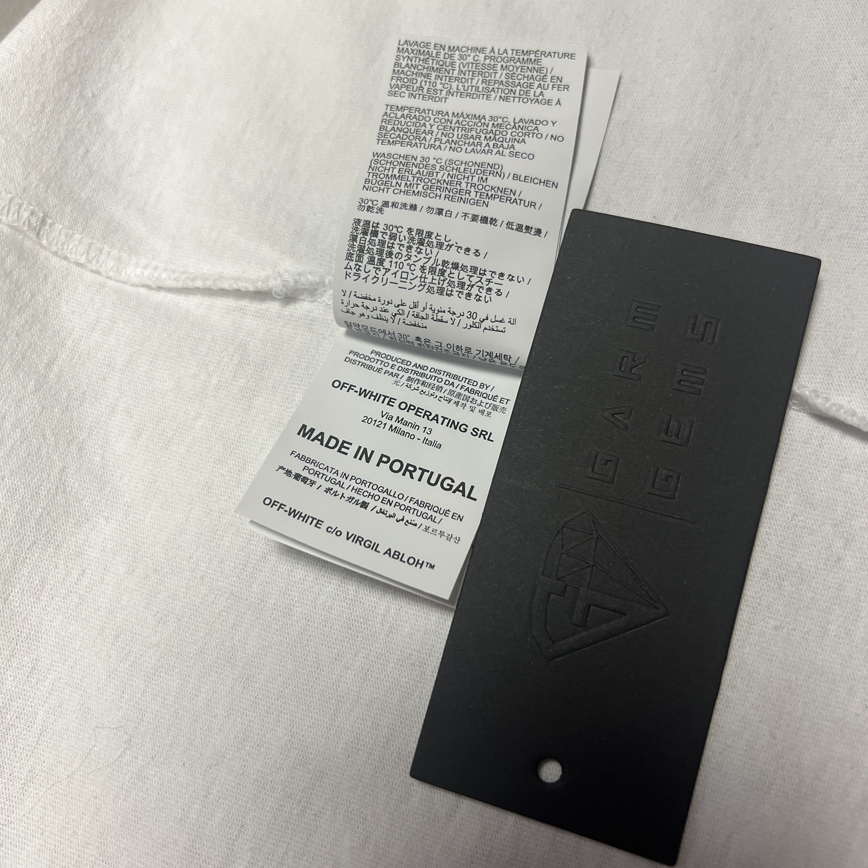 Off-White Off-White Logo T-Shirt Size US XS / EU 42 / 0 - 7 Thumbnail