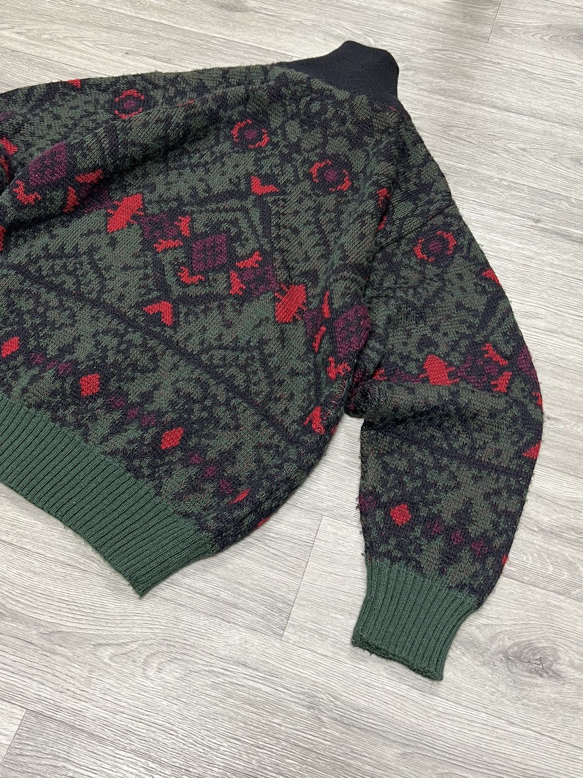Burberry's Vintage Fair Isle Knit Sweater Size L