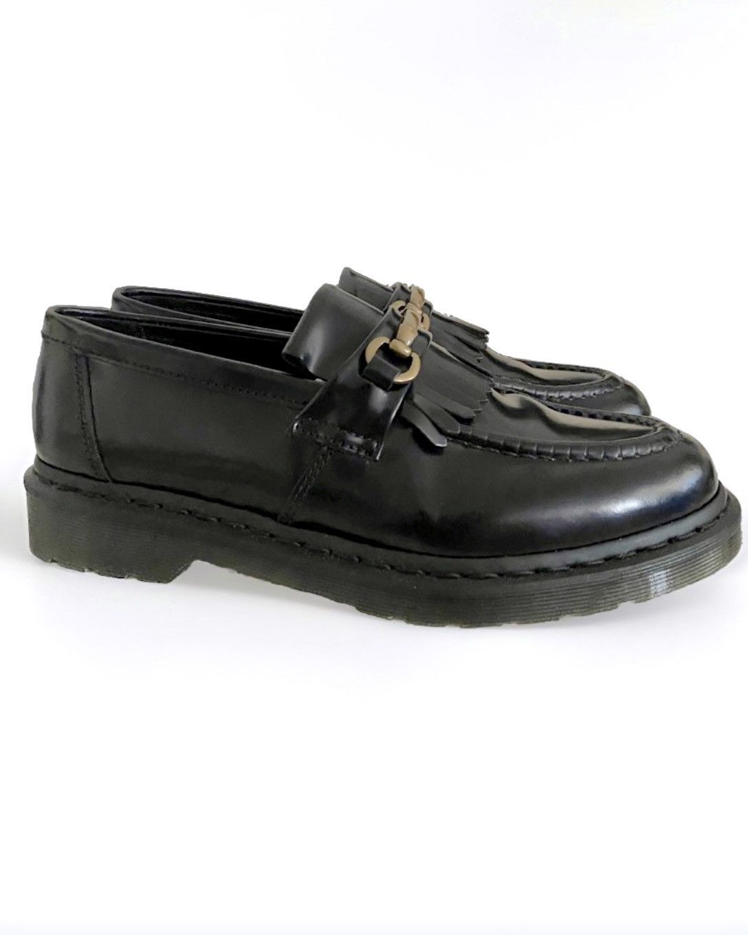 Dr. Martens Dr. Martens Adrian Snaffle Smooth Leather Tassel Loafer 43 Size US 10 / EU 43 - 9 Thumbnail
