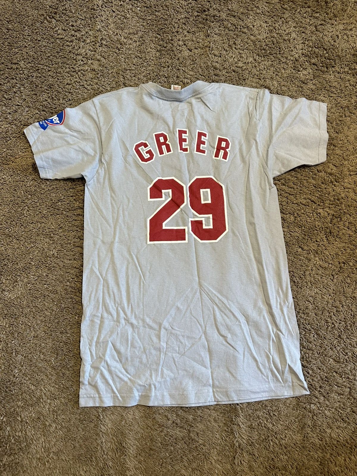 MLB Vintage Texas Rangers “Rusty Greer” shirt 90s size small Size US S / EU 44-46 / 1 - 7 Thumbnail