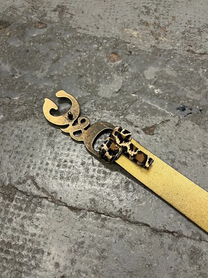 Dolce & Gabbana 2000s Dolce & Gabbana Leopard Print Leather Belt Size ONE SIZE - 8 Thumbnail