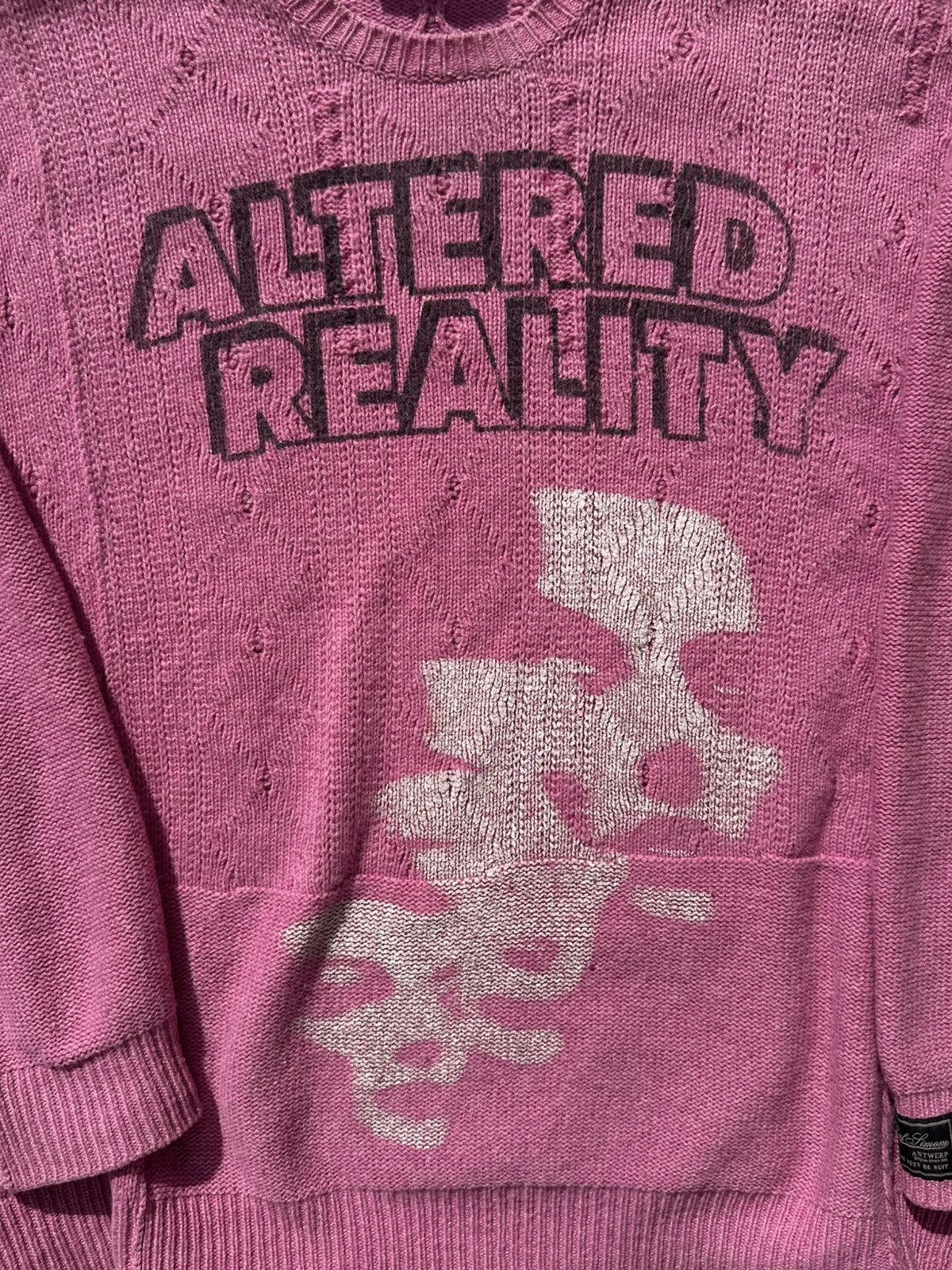 Raf Simons Raf Simons 22AW Loose Fit Graffiti sweater “Altered Reality” Size US M / EU 48-50 / 2 - 6 Thumbnail