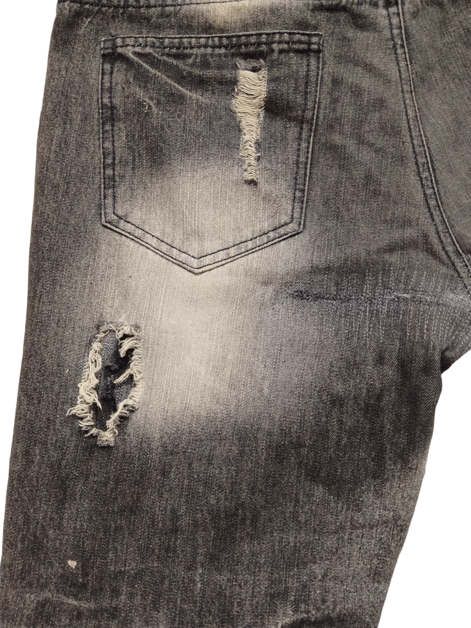 LOWBOX 💥Punk💥 Lowbox Distressed Flare Denim Size US 32 / EU 48 - 8 Thumbnail
