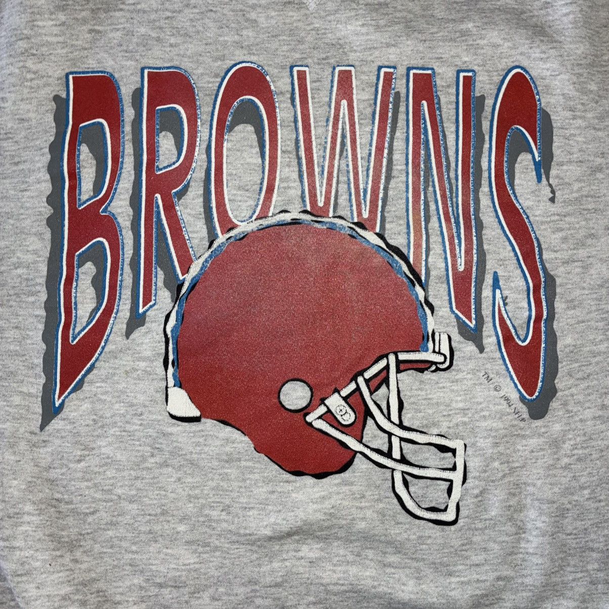 Russell Athletic 90s Cleveland Browns grey Russell Athletic sweatshirt Size US XXL / EU 58 / 5 - 4 Thumbnail