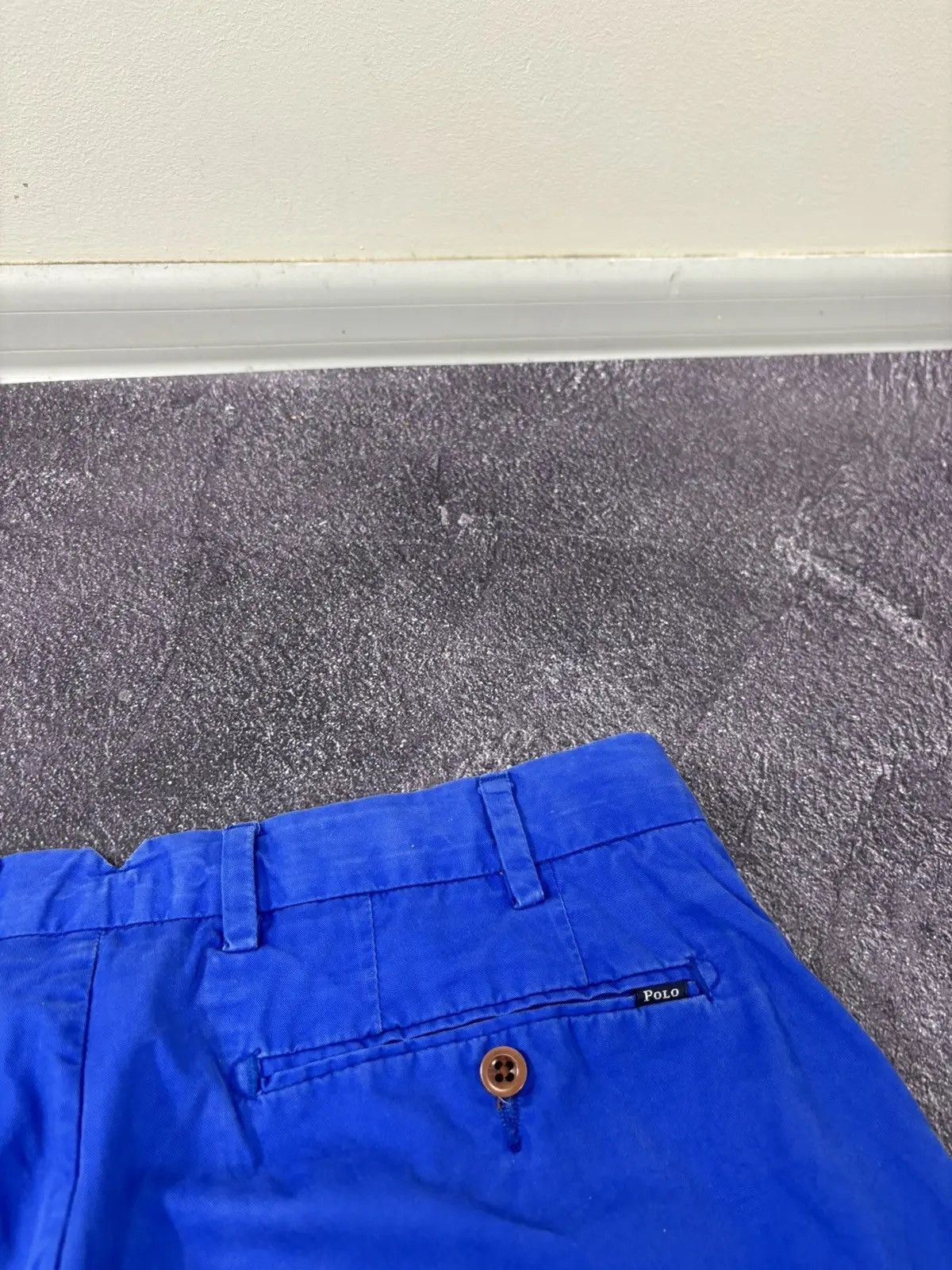 Polo Ralph Lauren × Ralph Lauren × Vintage Vintage Polo Ralph Lauren Classic Fit Blue Classic Shorts Size US 32 / EU 48 - 14 Thumbnail