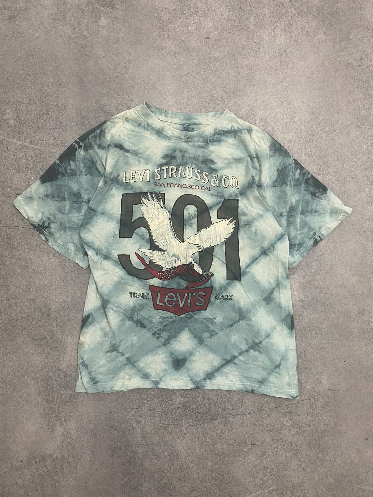 Levi's × Levi's Vintage Clothing × Vintage Vintage Levi’s 501 T-Shirt Big Logo Size US M / EU 48-50 / 2 - 1 Thumbnail