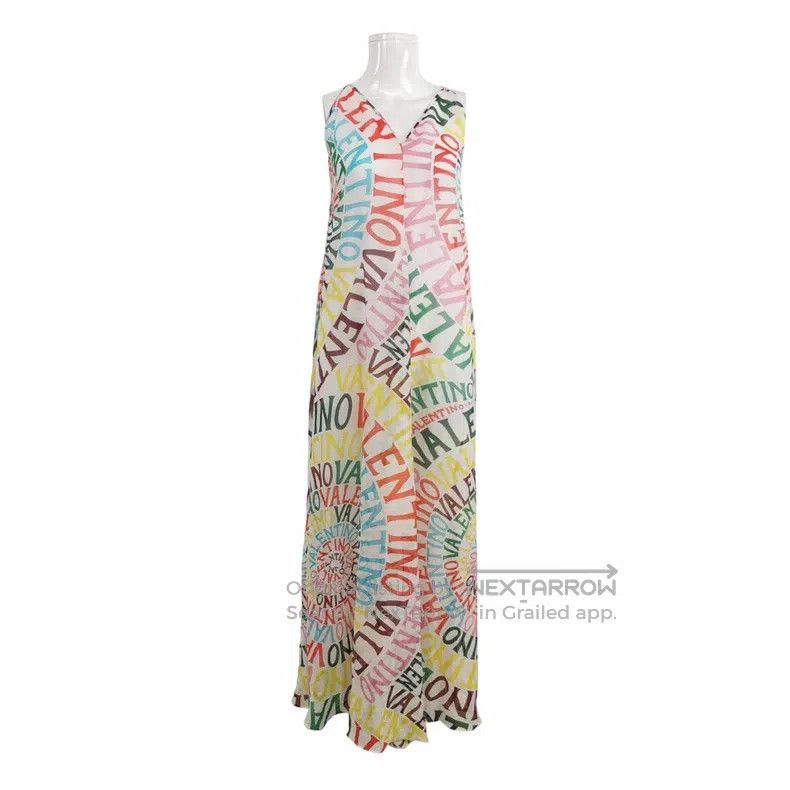 Valentino Valentino Cotton letter dress Size XS / US 0-2 / IT 36-38 - 1 Thumbnail