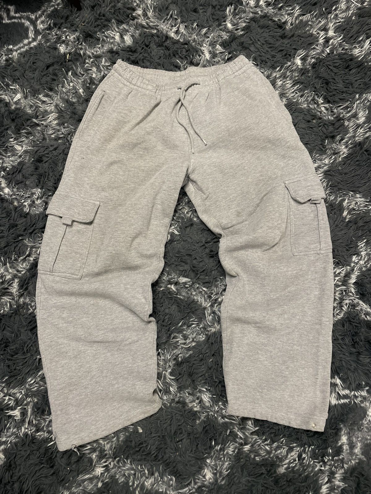 Japanese Brand Baggy Cargo Sweats Size US 32 / EU 48 - 1 Thumbnail