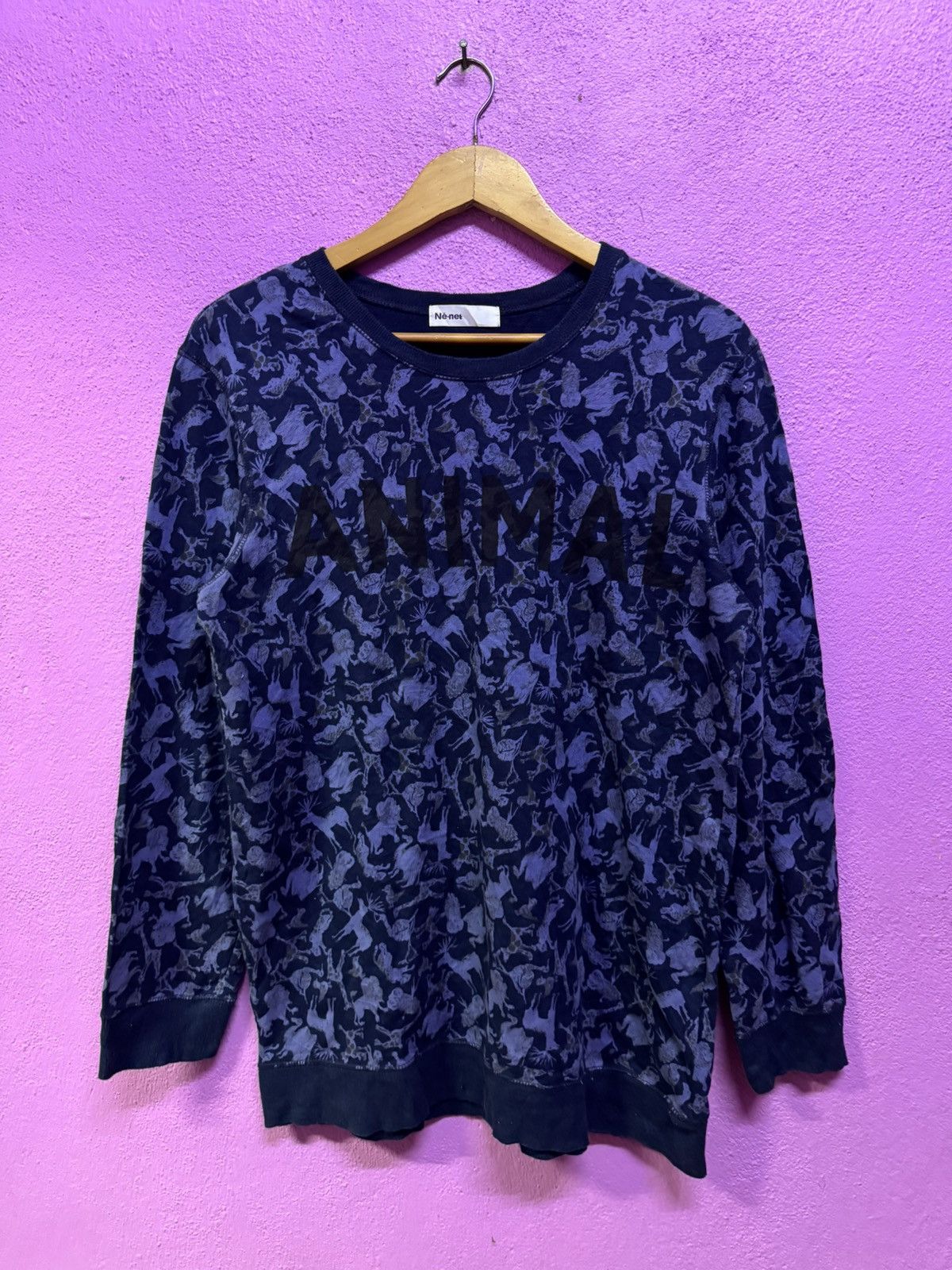 Issey Miyake Ne - Net Animal Issey Miyake Sweatshirts Size US M / EU 48-50 / 2 - 1 Thumbnail