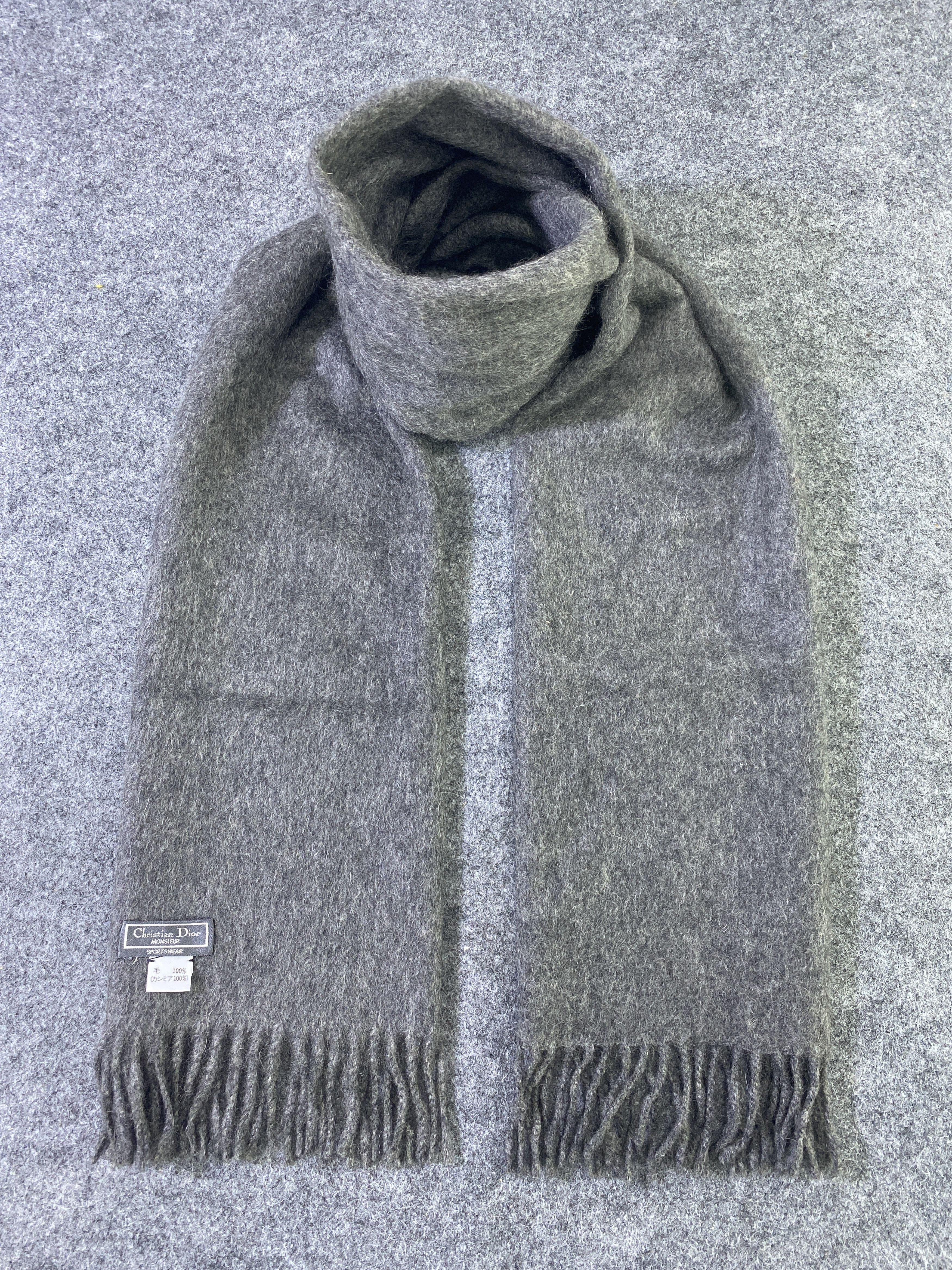Christian Dior Monsieur Christian Dior Scarf / Muffler / Neckwear -T828 Size ONE SIZE - 1 Thumbnail