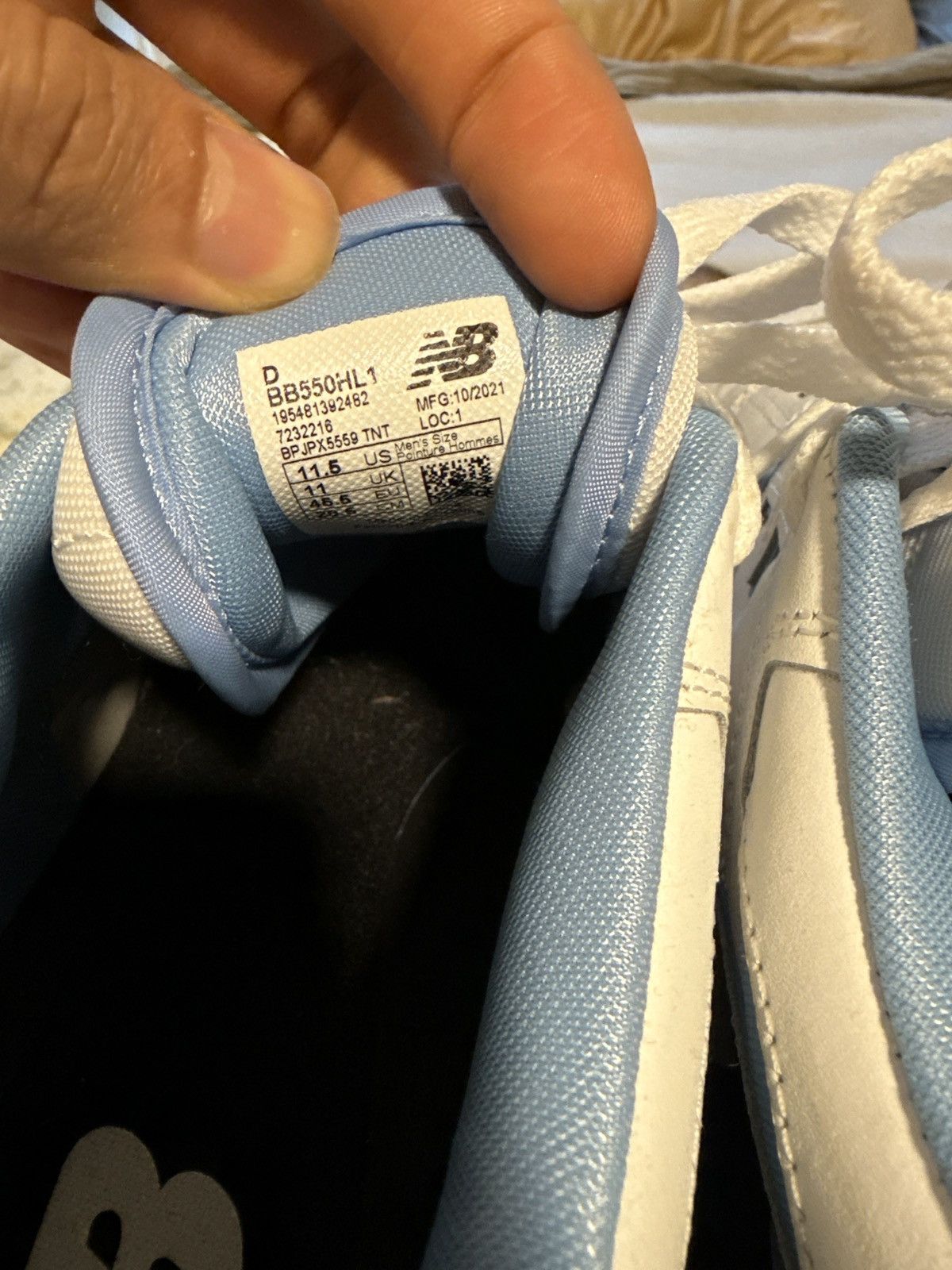 New Balance New Balance 550 UNC Size 11.5 Size US 11.5 / EU 44-45 - 4 Thumbnail