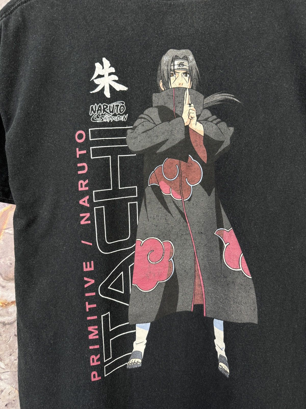 Anime Men’s Naruto Itachi T-Shirt 2007 Amine Size Large Size US L / EU 52-54 / 3 - 9 Thumbnail