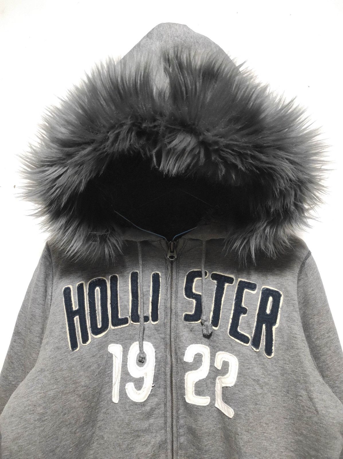 Japanese Brand Hollister Sherpa zip fur hoodie ifsix LGB style Size US L / EU 52-54 / 3 - 10 Thumbnail