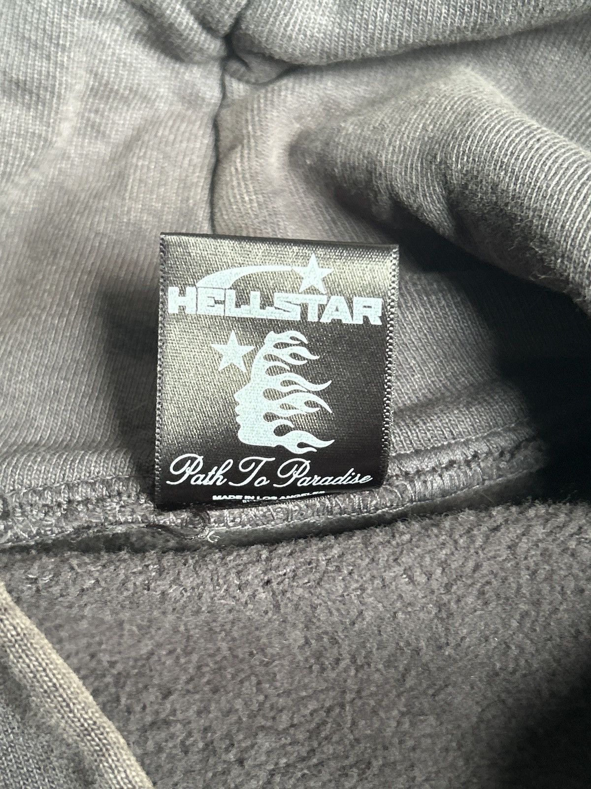 HELLSTAR HELLSTAR STUDIOS RECORDS TOUR HOODIE FADED BLACK Size US L / EU 52-54 / 3 - 1 Thumbnail