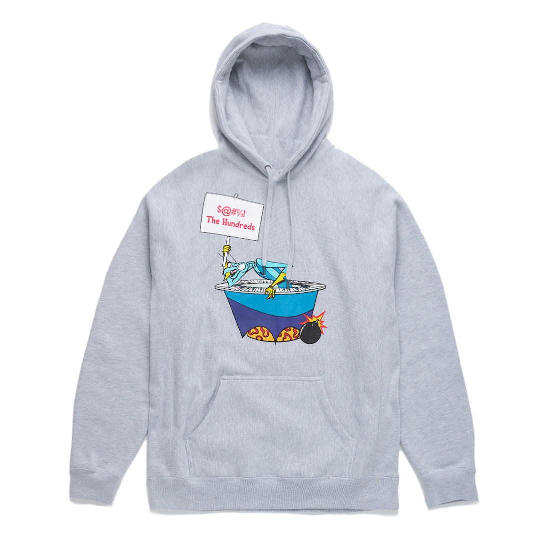 The Hundreds The Hundreds x Space Ghost "Blast" Pullover Hoodie XXL Grey Size US XXL / EU 58 / 5 - 1 Thumbnail